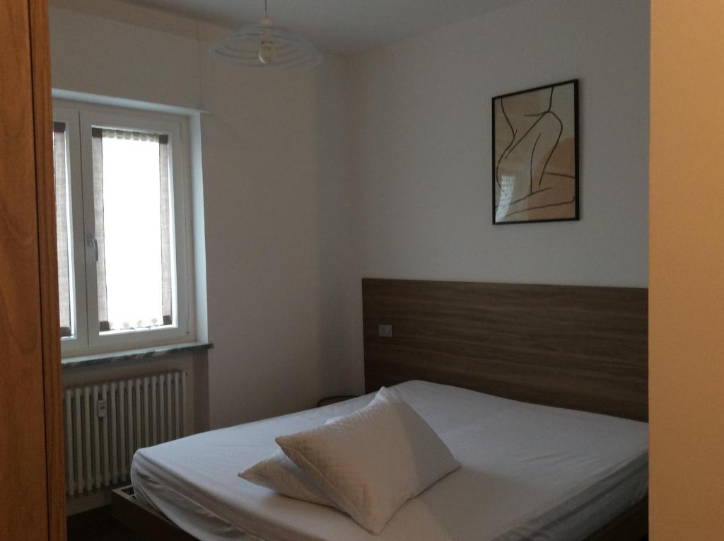 Postel nebo postele na pokoji v ubytování lo Tsanty
