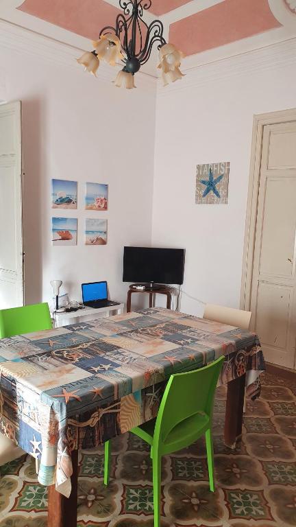 TV a/nebo společenská místnost v ubytování Casa Levante