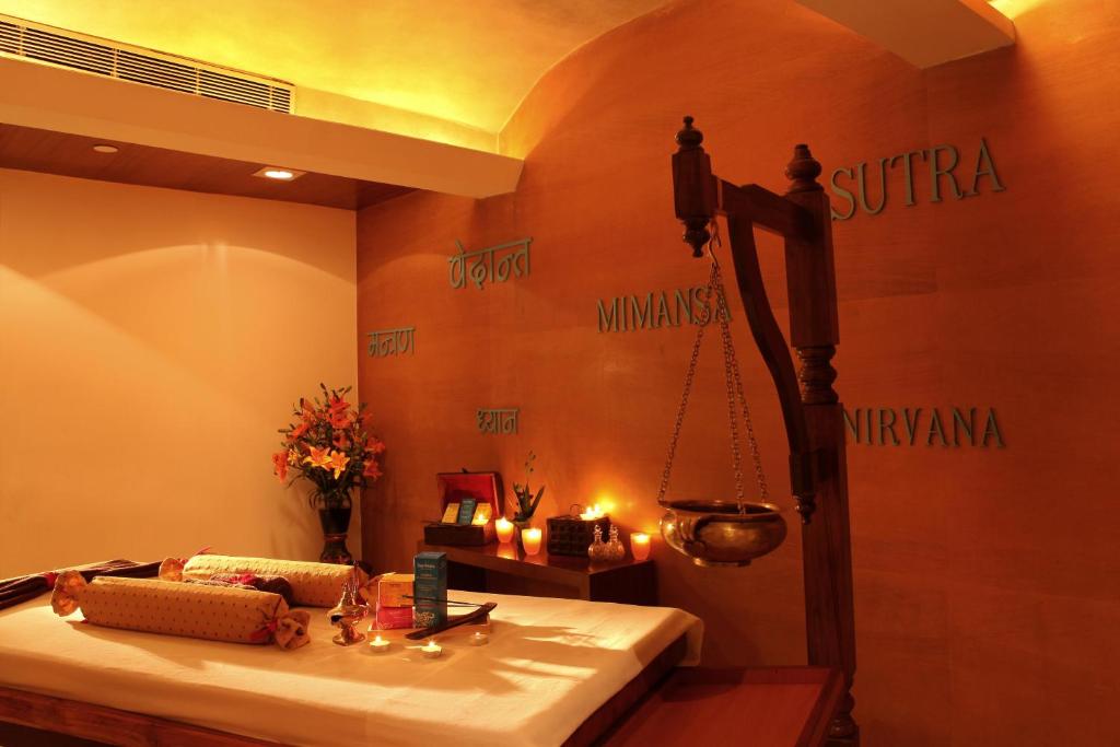 Lázně a/nebo wellness v ubytování The Metropolitan Hotel & Spa New Delhi
