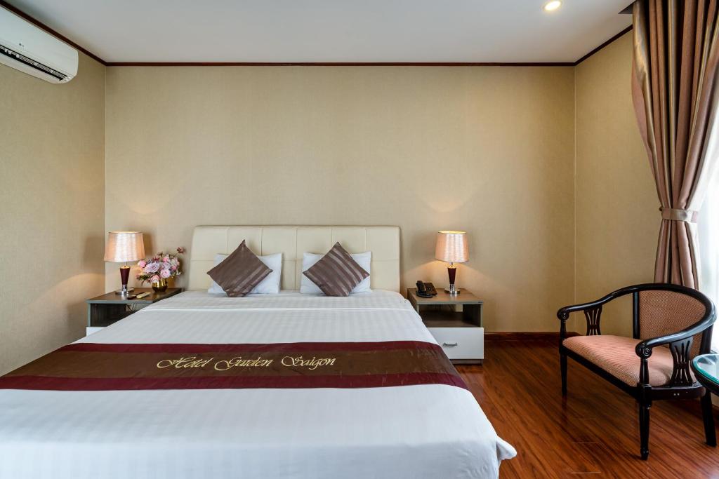 La Palma - Garden Saigon Hotel Phu My Hung - Suite Con Vista Al Jardín