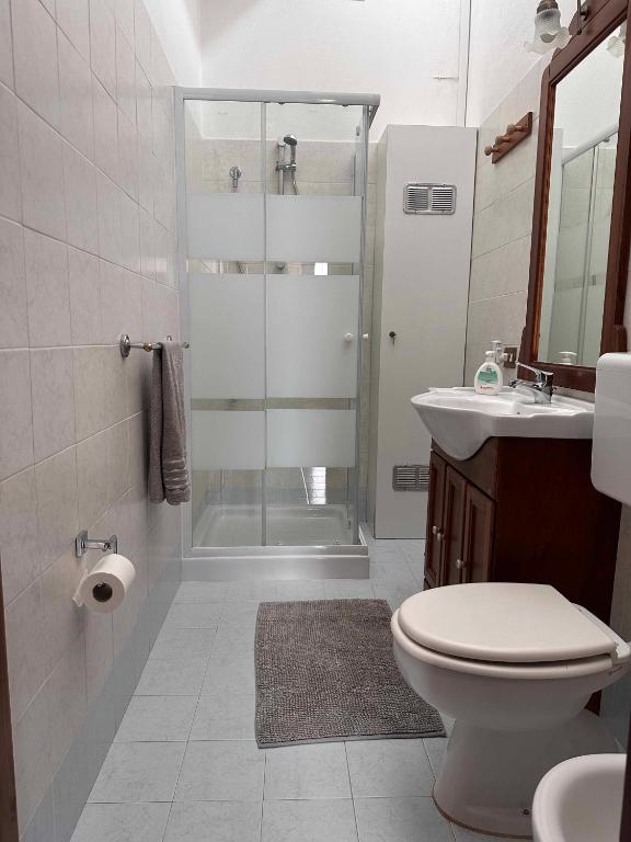 Koupelna v ubytování B&B Giglio Marino