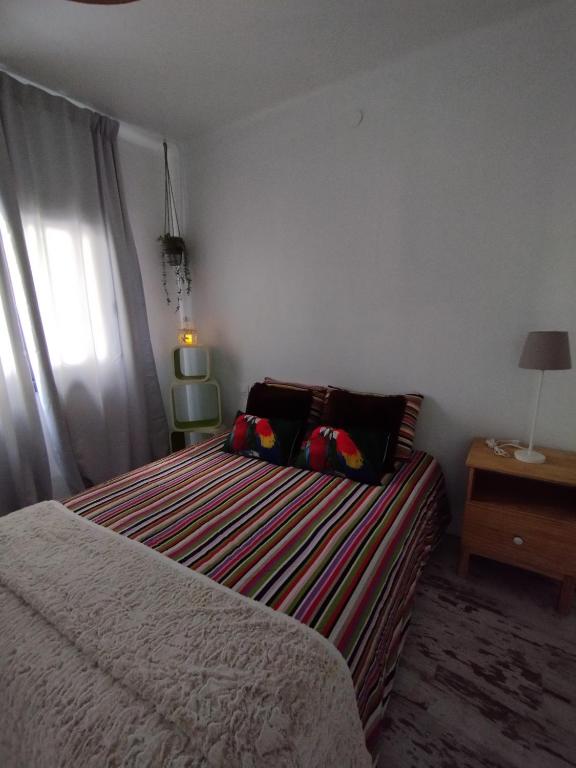 Postel nebo postele na pokoji v ubytování Apartment Barca 1 Camp Nou