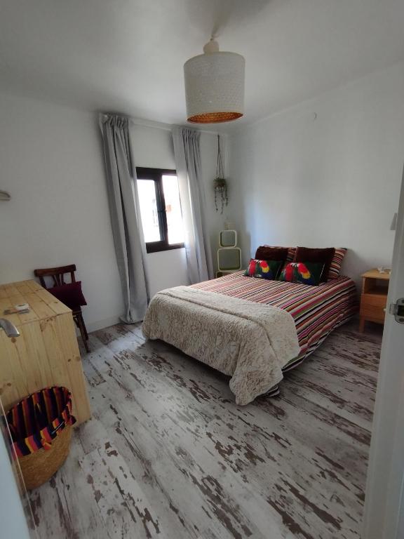 Postel nebo postele na pokoji v ubytování Apartment Barca 1 Camp Nou