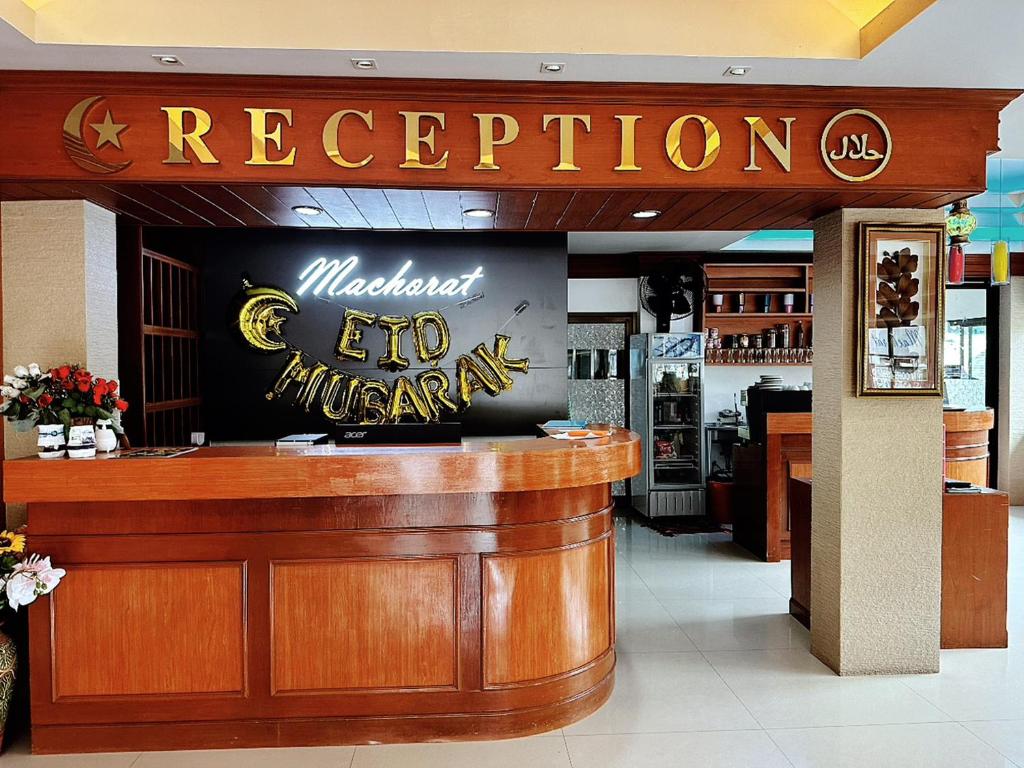 Vstupní hala nebo recepce v ubytování Machorat Aonang Resort at Aonang Beach Krabi