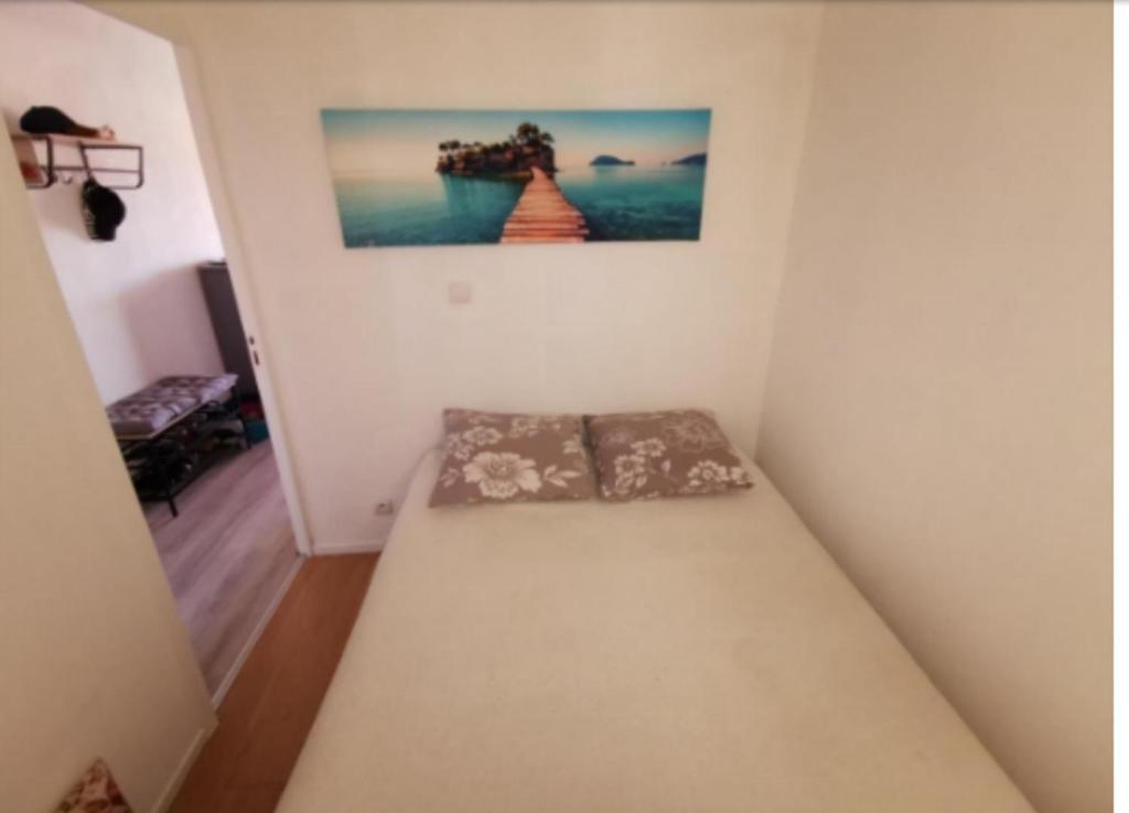 Posteľ alebo postele v izbe v ubytovaní Un séjour pour admirer les bateaux, à Port Leucate