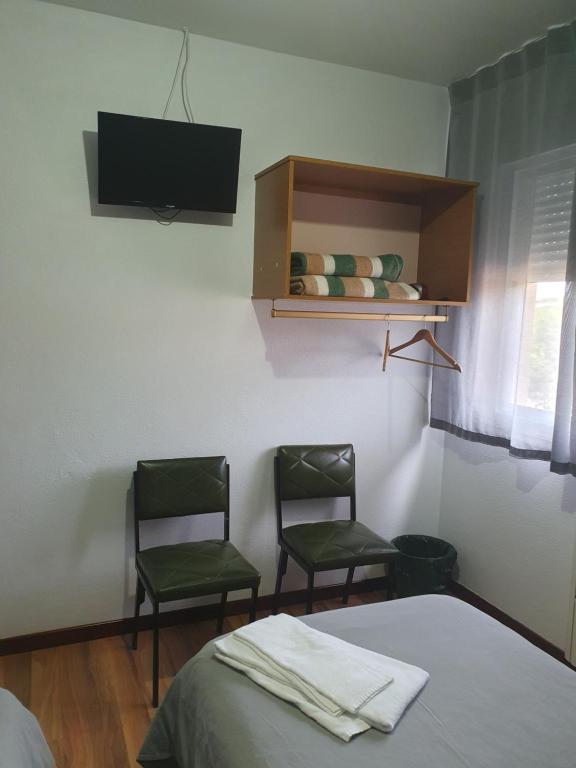 Postel nebo postele na pokoji v ubytování A Concha