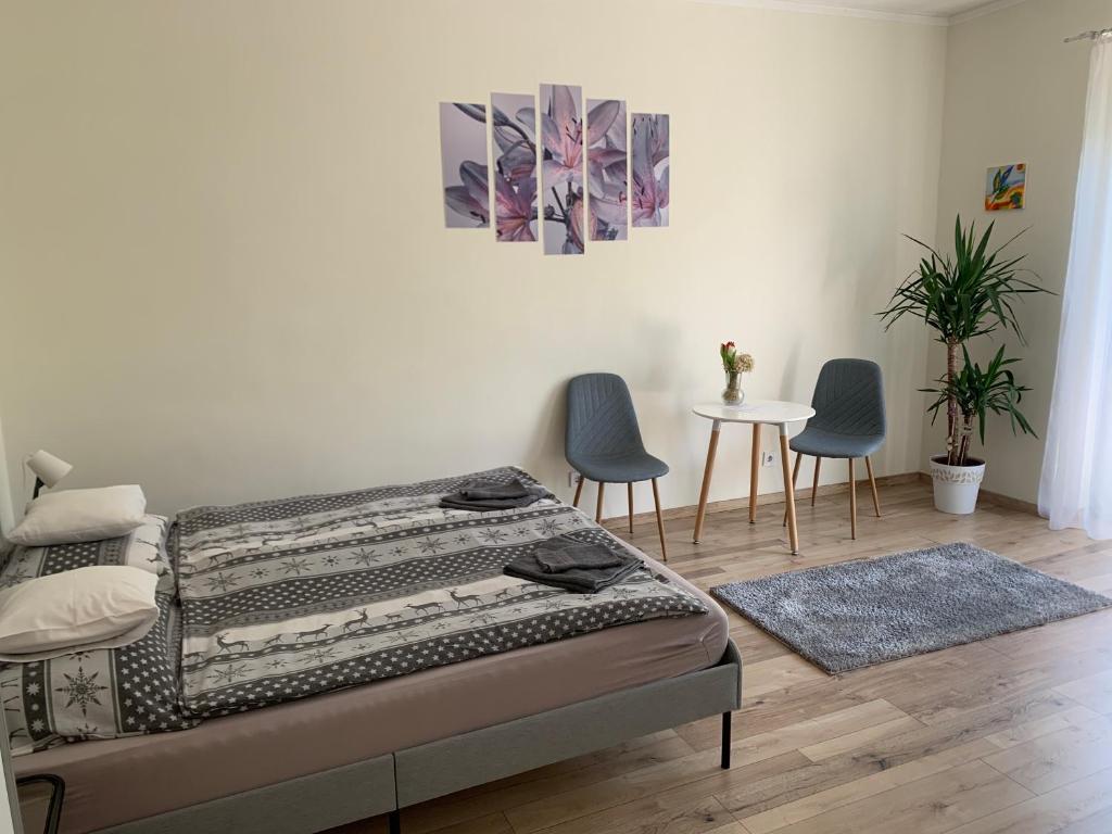 Posedenie v ubytovaní Világos, kellemes lakás, jó közlekedéssel