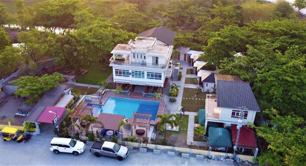 Bazén v ubytování Youhan Beach Resort nebo v jeho okolí
