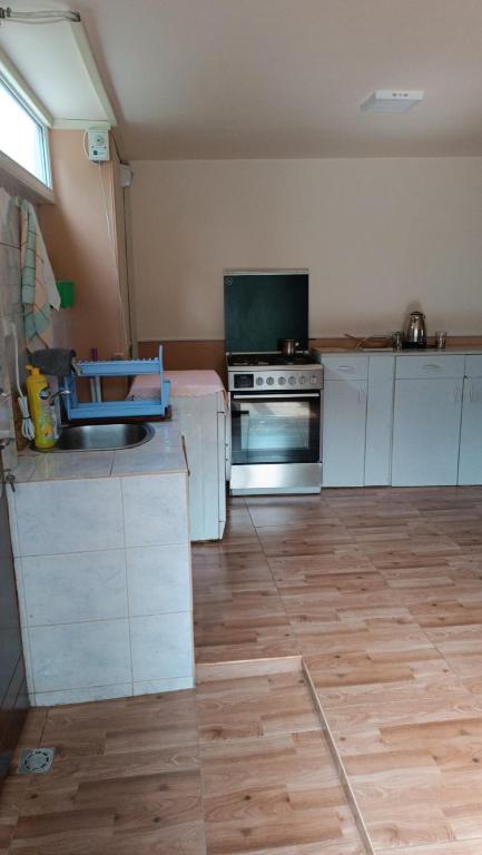 Kuchyň nebo kuchyňský kout v ubytování Arman Guest House