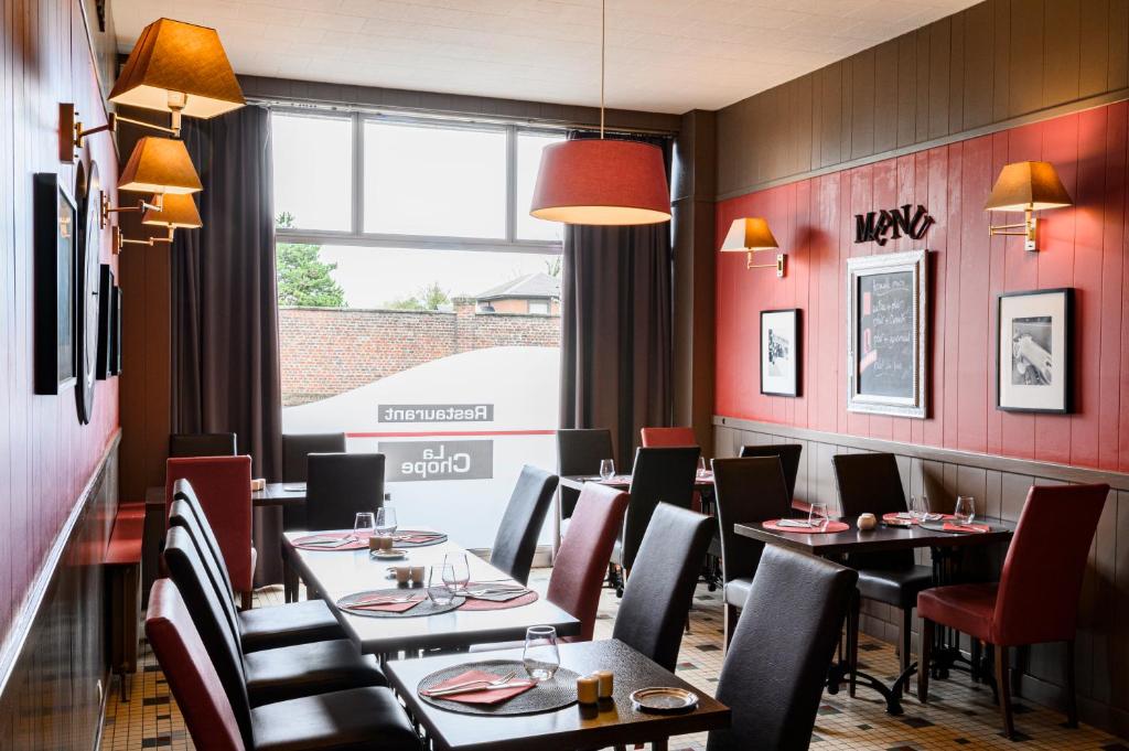Posezení v ubytování Hotel La Chope