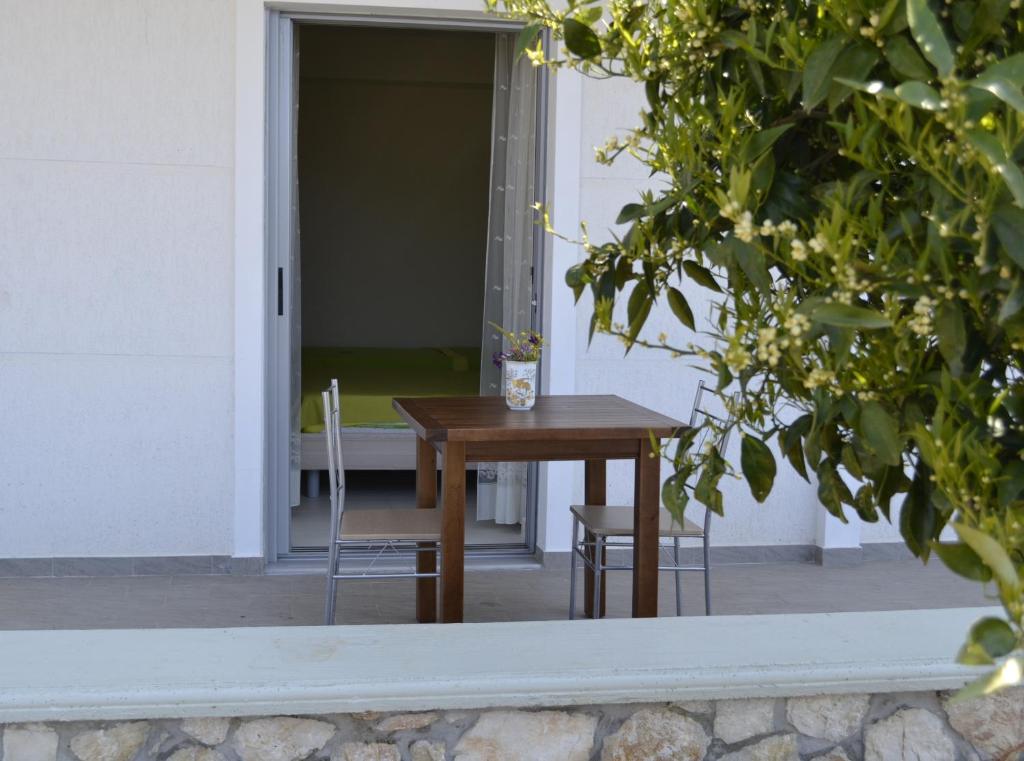 Balkón nebo terasa v ubytování Riviera Rooms