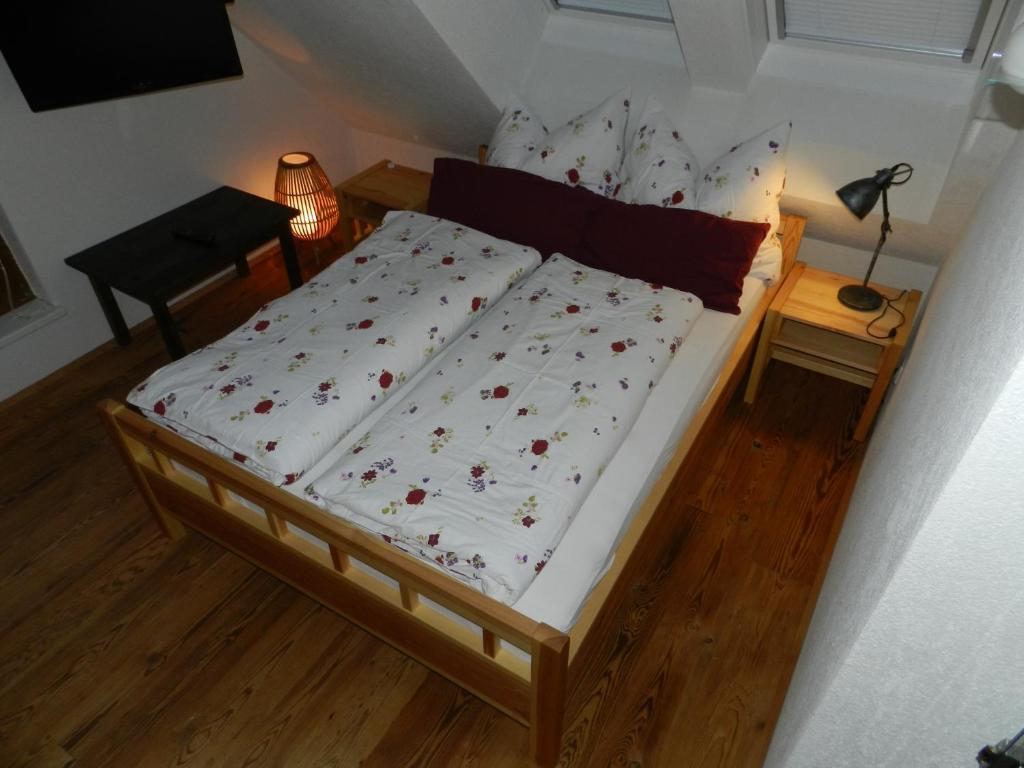 Ліжко або ліжка в номері Chalet Teufelsteinblick