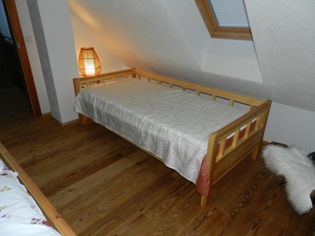 Ліжко або ліжка в номері Chalet Teufelsteinblick