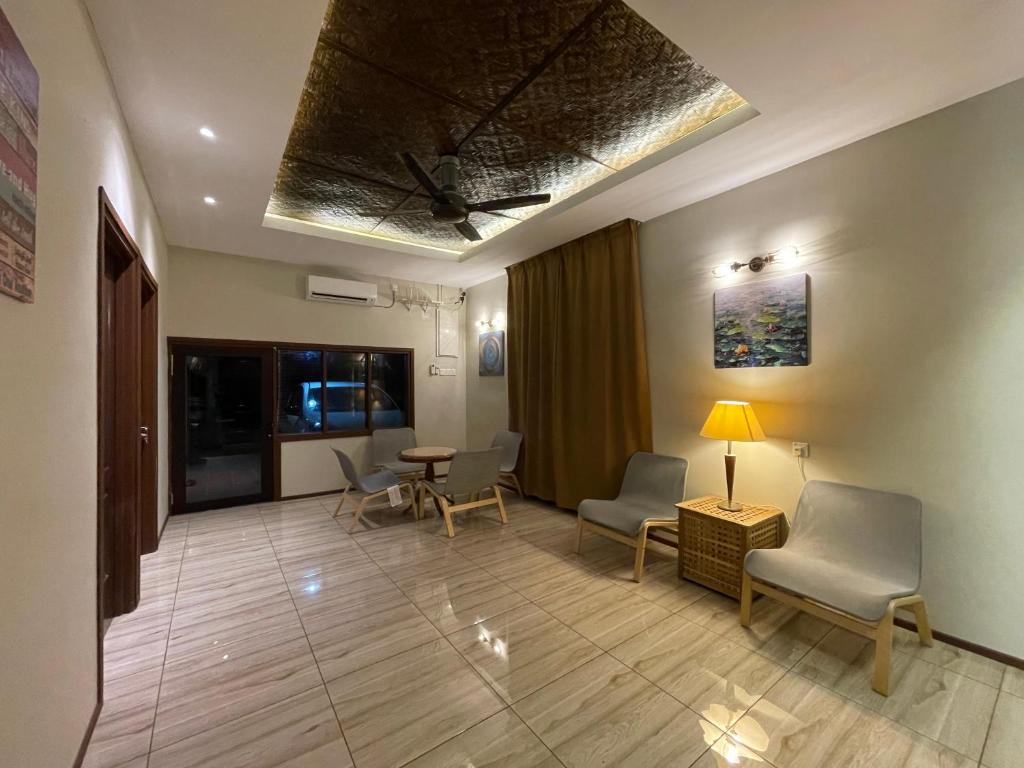 Posezení v ubytování Grand Lodge Langkawi