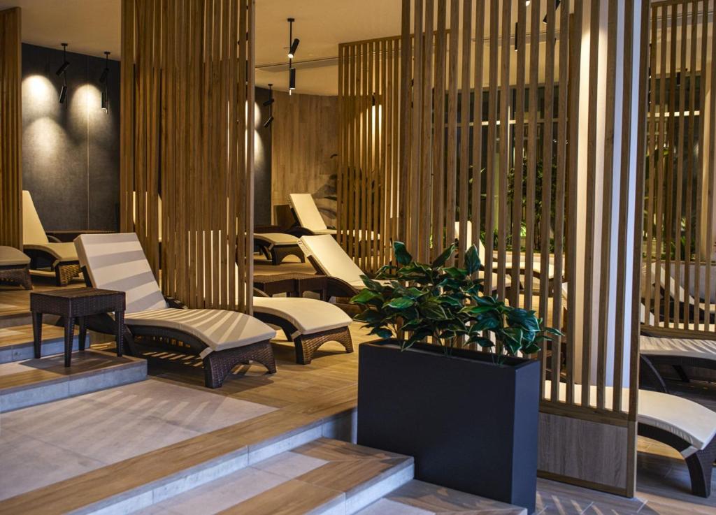 Posezení v ubytování Amazonia Apartments