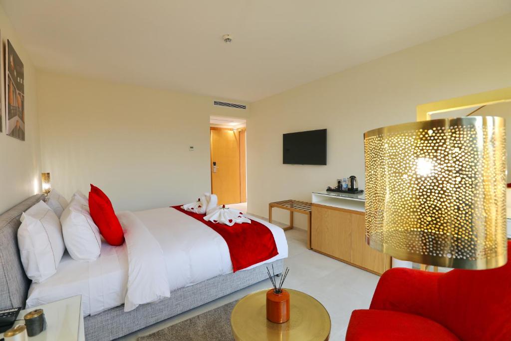 TV a/nebo společenská místnost v ubytování Ari Boutique Hôtel - Adult Only