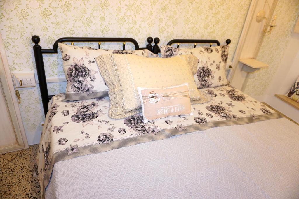 Katil atau katil-katil dalam bilik di La Casa di Zia Argia