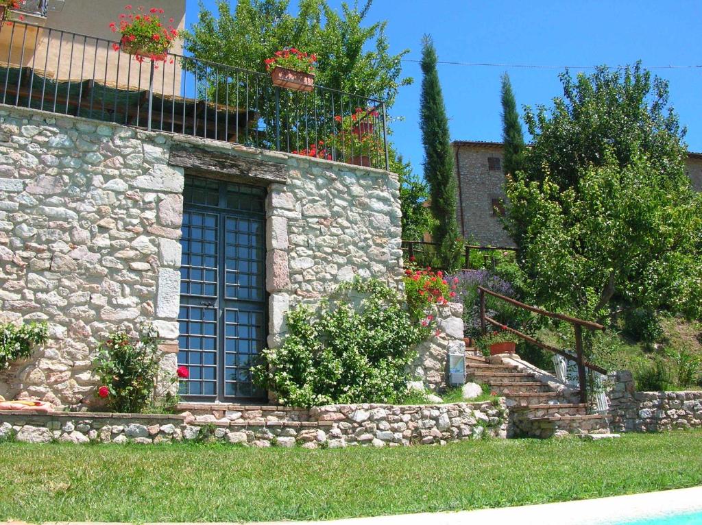 Zahrada ubytování Agriturismo Roccagelli