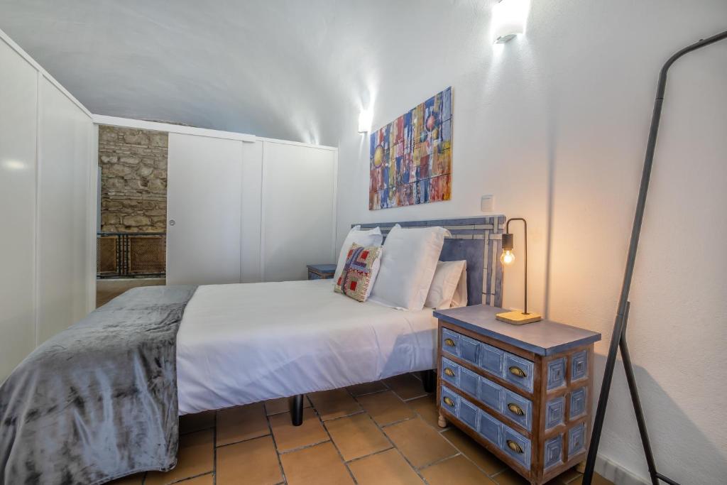 Posteľ alebo postele v izbe v ubytovaní Luxury Cister apartment