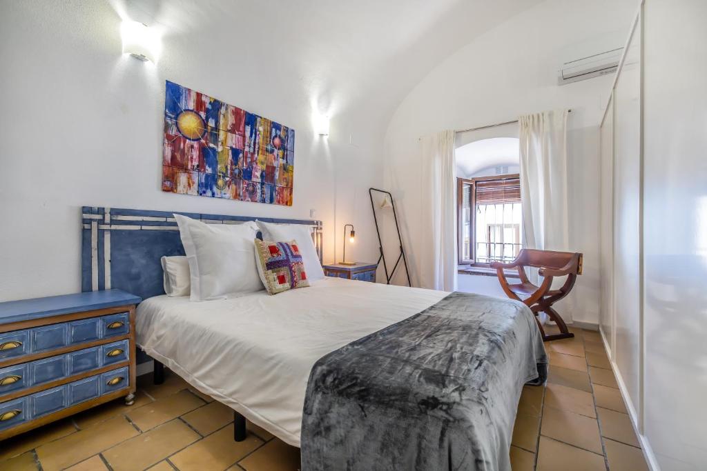 Posteľ alebo postele v izbe v ubytovaní Luxury Cister apartment