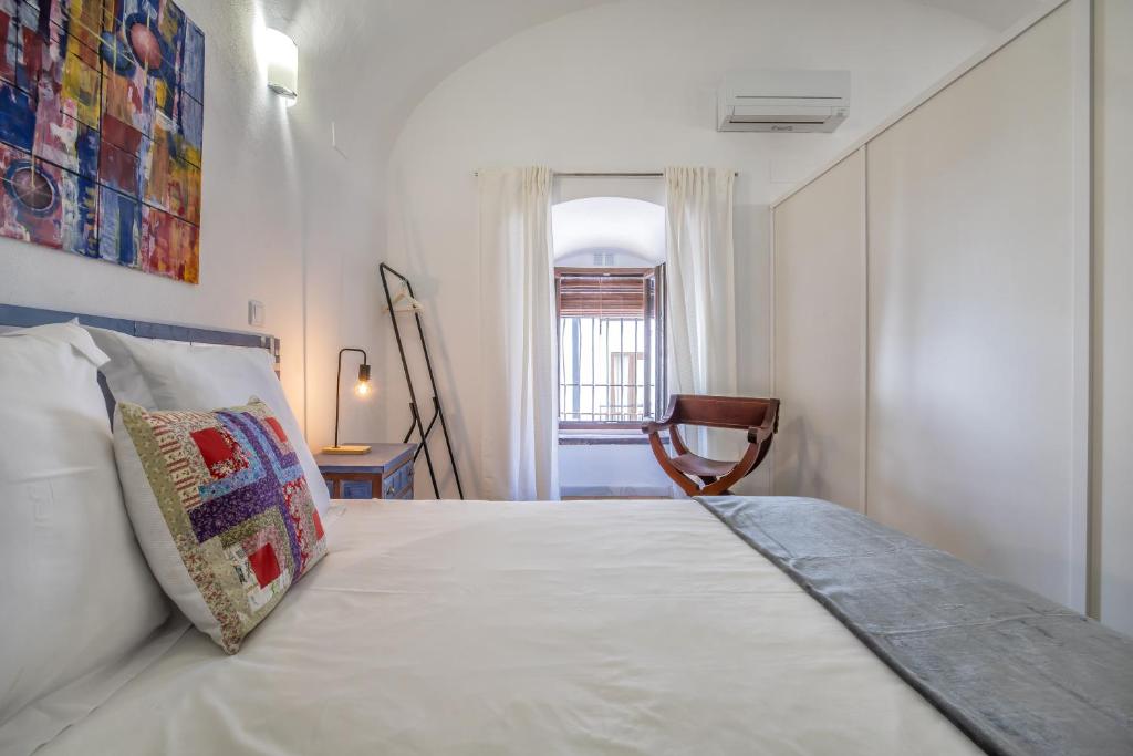 Posteľ alebo postele v izbe v ubytovaní Luxury Cister apartment