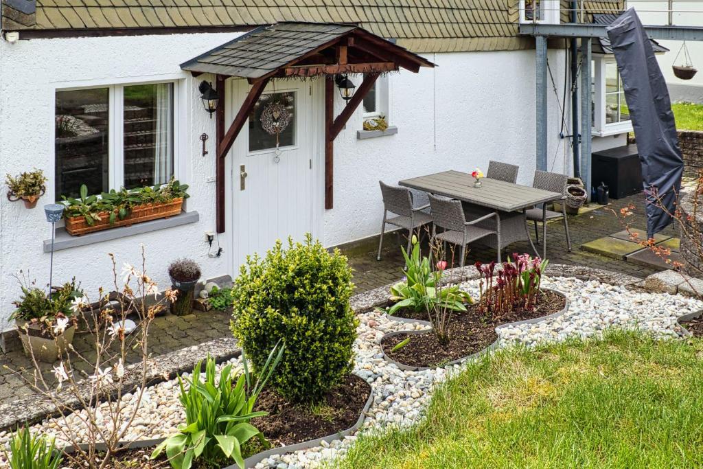 Zahrada ubytování Ferienwohnung Weiß