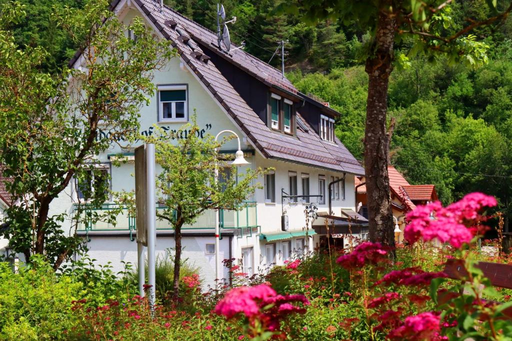 Zahrada ubytování Ferienwohnung Nagoldtalblick