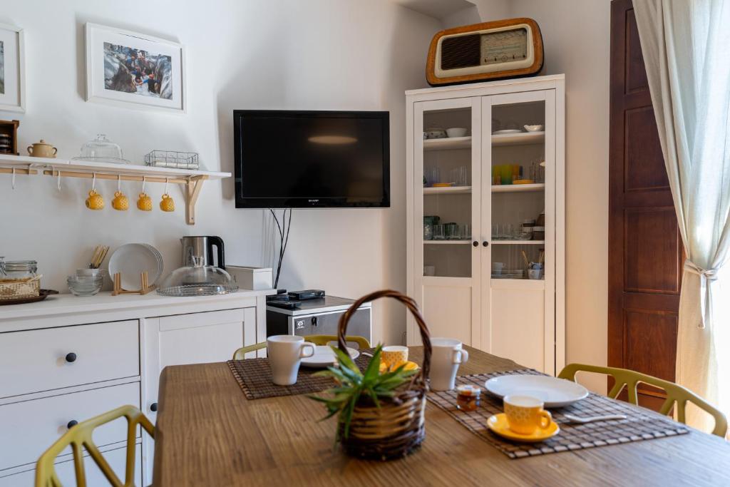 Kuchyň nebo kuchyňský kout v ubytování Casa dell'Escursionista