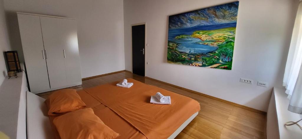 Posteľ alebo postele v izbe v ubytovaní Apartment Petra Pekica
