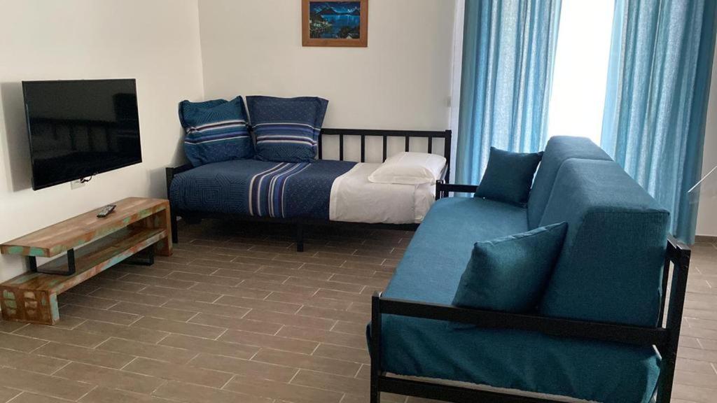 Posezení v ubytování Maison Mercurio Baia Bacoli