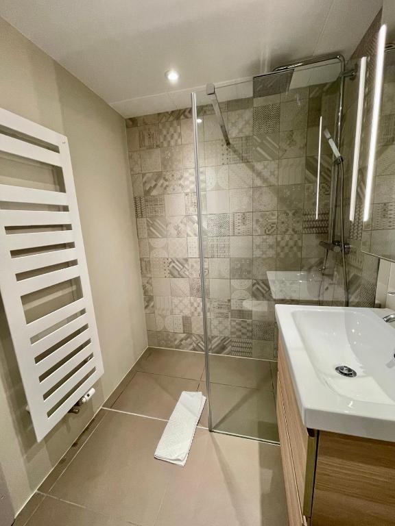 Koupelna v ubytování Verbier Apt 2 rooms
