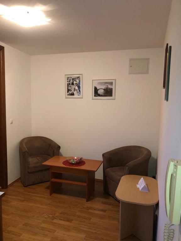 Posezení v ubytování Apartments Stari most