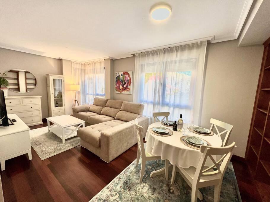 Posezení v ubytování Apartamento Somocuevas