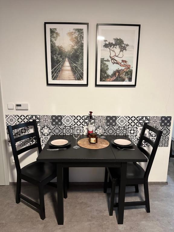 Posezení v ubytování Apartmán MANKÝ