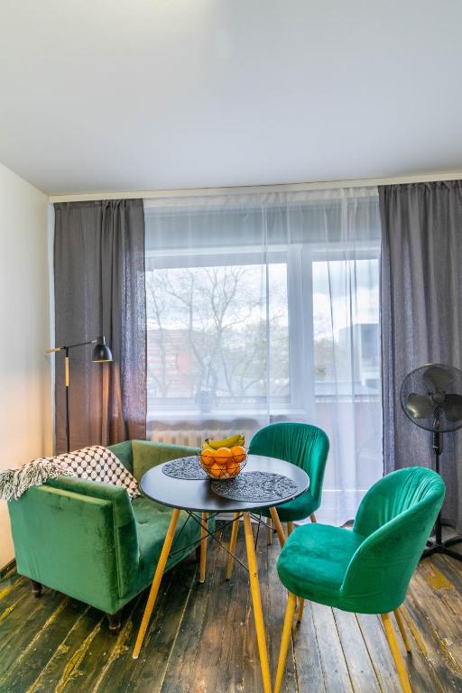Posezení v ubytování Apartments24 Laada 4