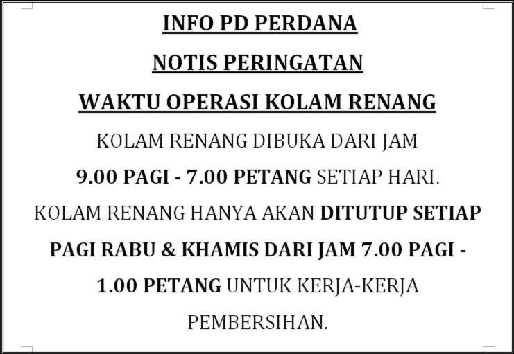 HOLIDAY APARTMENT AT PD PERDANA CONDO RESORT