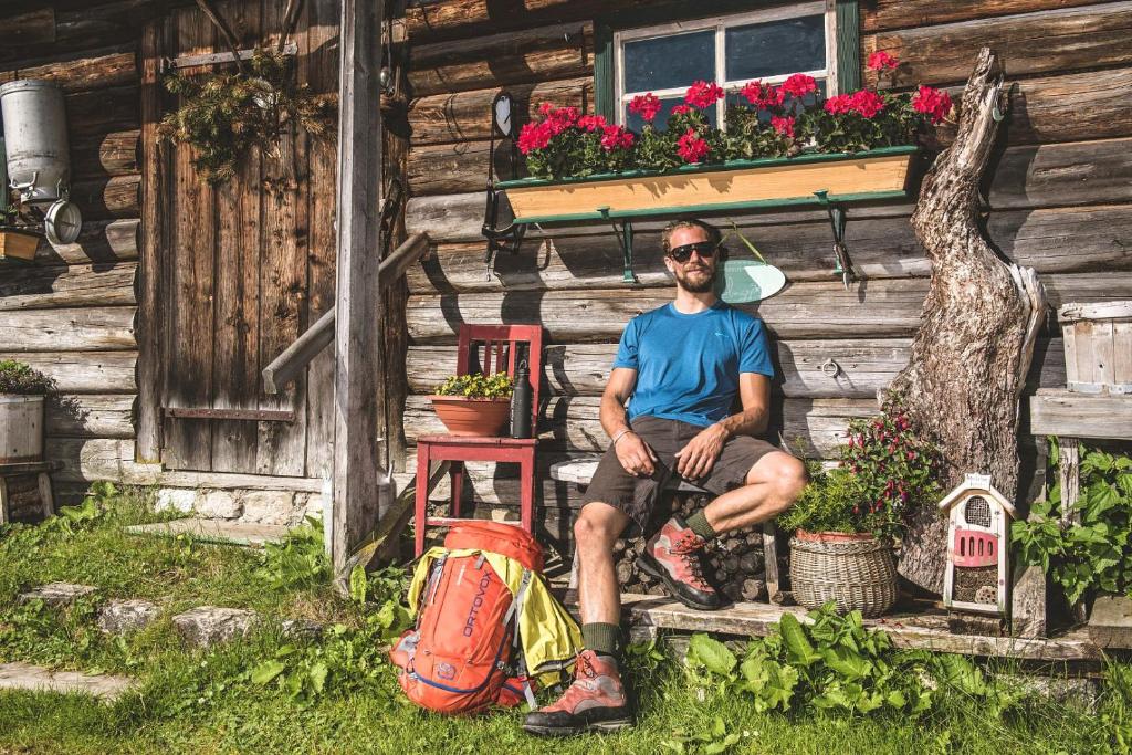 Vonkajšia záhrada v ubytovaní Hotel Sportalmmm, Hoch-Genuss