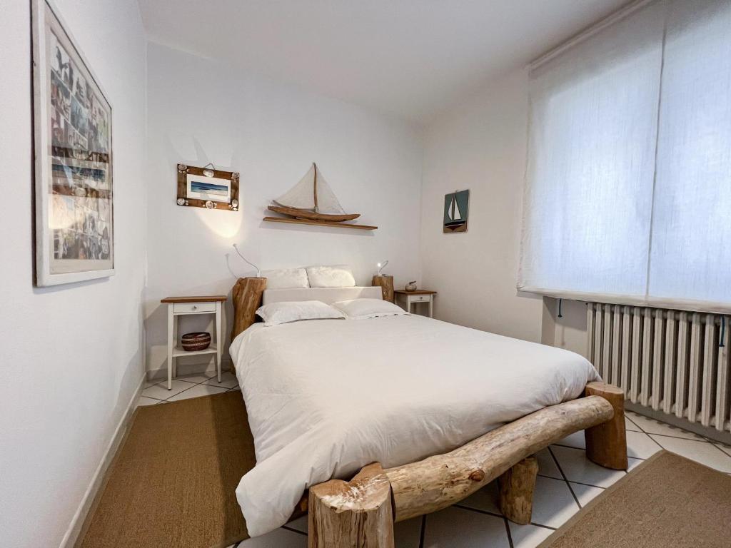 Postel nebo postele na pokoji v ubytování A casa di Enrico B&B