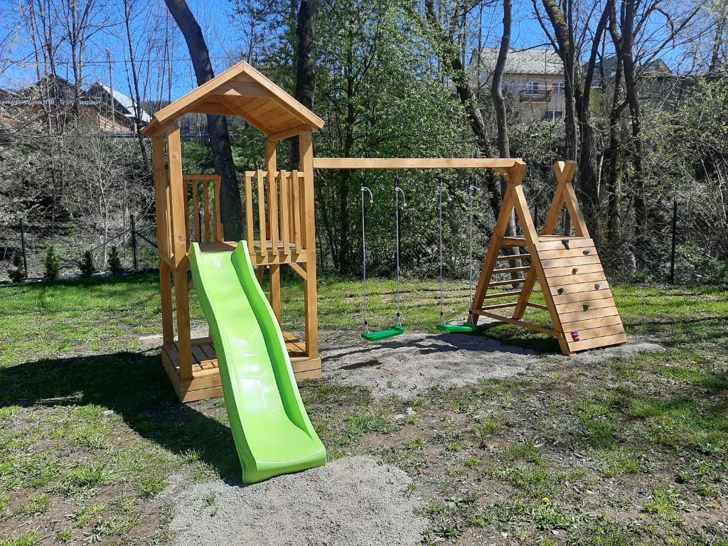 Detský kútik v ubytovaní Apartamenty Nad Rzeką