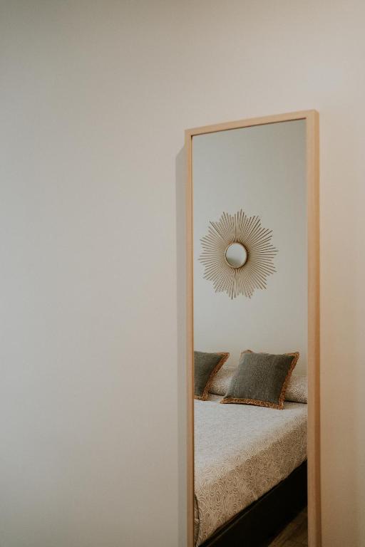 Posteľ alebo postele v izbe v ubytovaní Apartamentos Levante - Mares