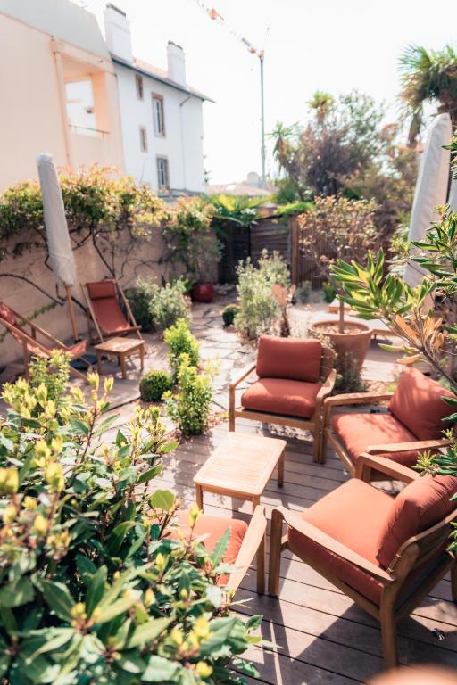Zahrada ubytování Hotel Saint Julien