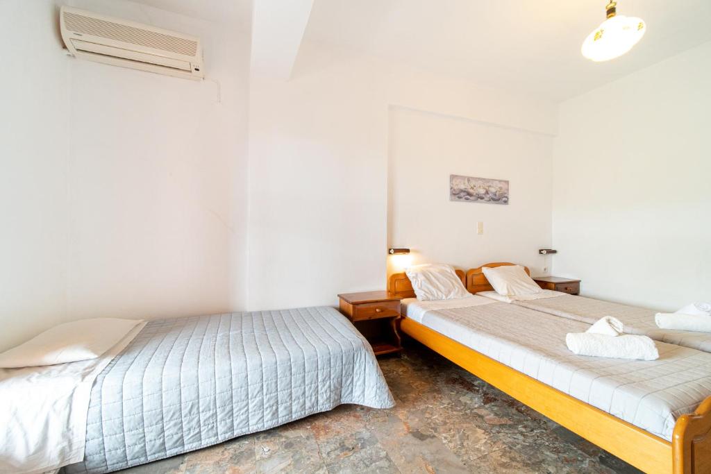 Posteľ alebo postele v izbe v ubytovaní Arianna Studio Ground Floor 8