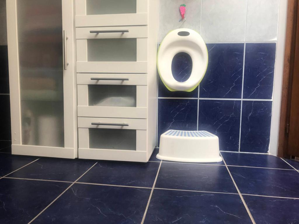 Koupelna v ubytování Tulipán Apartman Kápolnásnyék