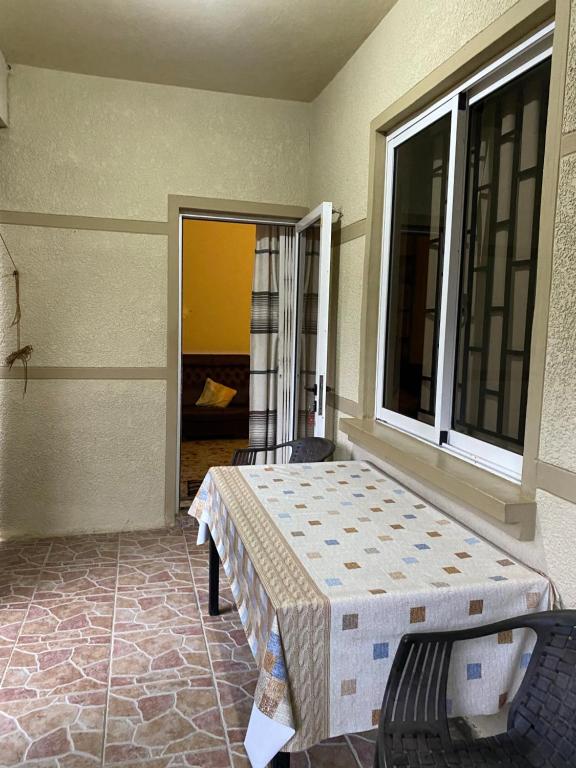 Postel nebo postele na pokoji v ubytování Apartments la Colombe