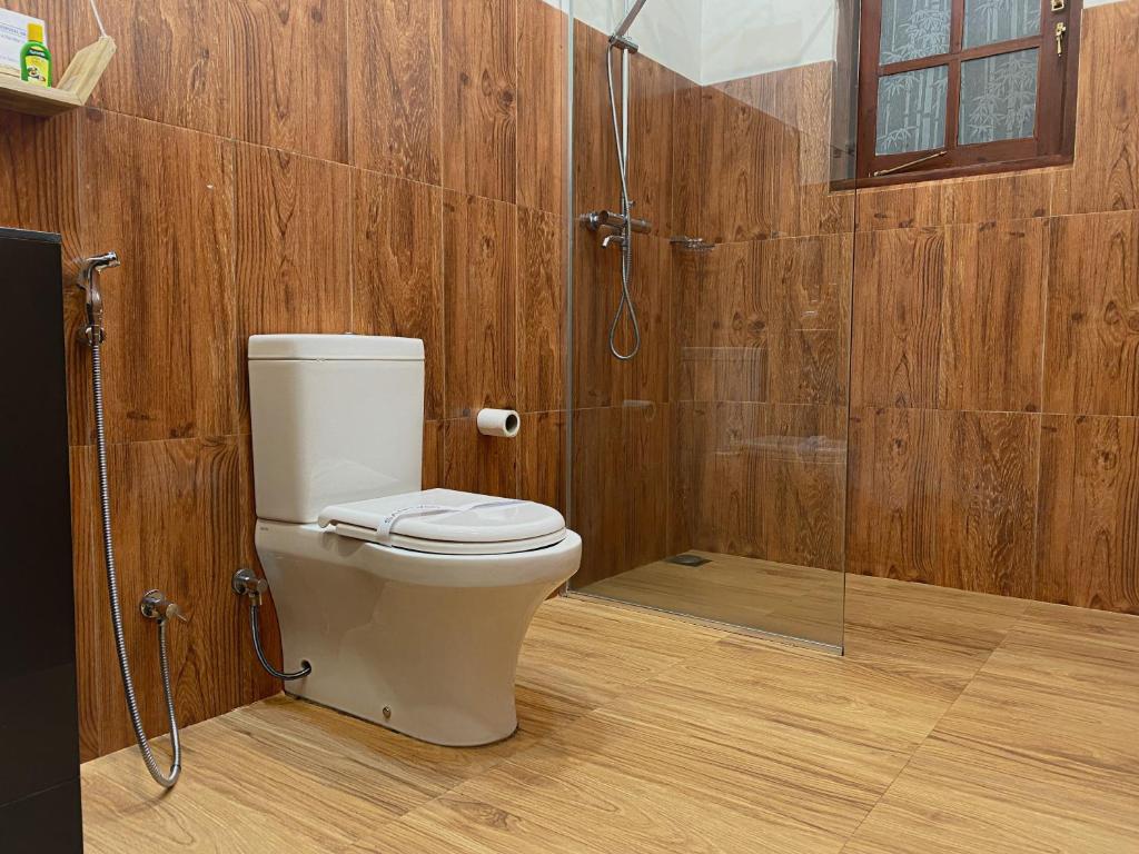 Koupelna v ubytování Hotel Levon Ella