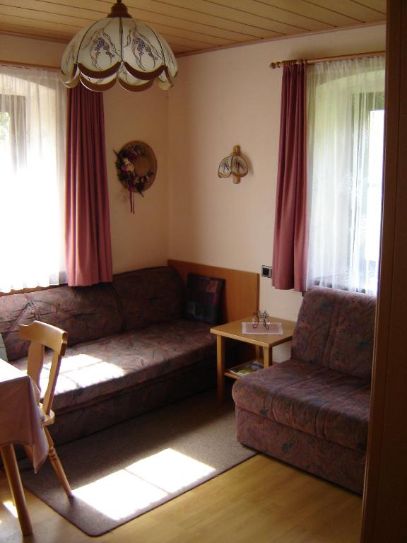 Posezení v ubytování Villa Löcker