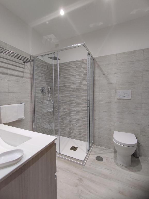 Koupelna v ubytování Hotel Delle Ortensie