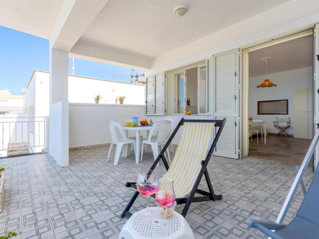 Balkon lub taras w obiekcie Studio Seccagrande by Interhome