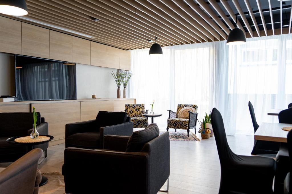 Posedenie v ubytovaní Marena Wellness & Spa