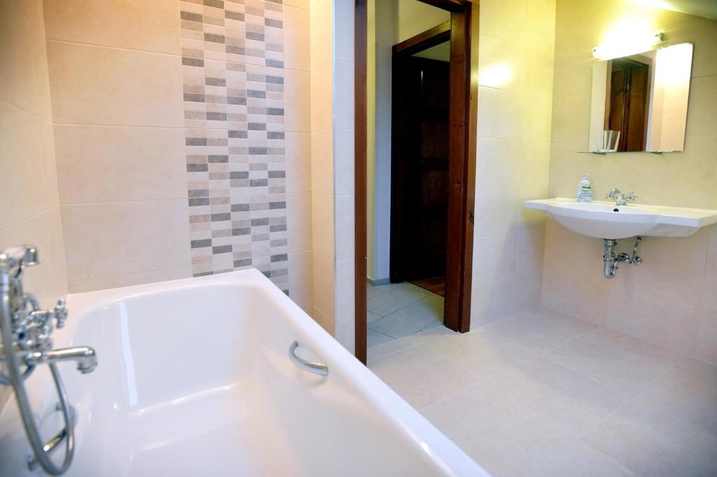 Kúpeľňa v ubytovaní Corner Apartman Eger